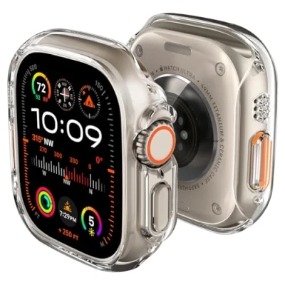 Afbeelding van Case geschikt voor Apple Watch Ultra 49mm Spigen Thin Fit Transparant