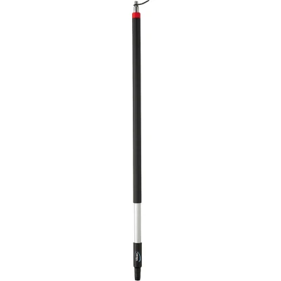 Afbeelding van Vikan Stelen met Waterdoorvoer Transport Aluminium Steel Slangpilaar 1025mm Ø31mm Zwart