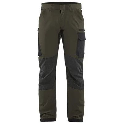 Image de Pantalon maintenance stretch 4D vert/noir Blåkläder