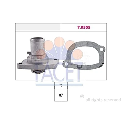 Afbeelding van FACET 7.8482 Thermostaat, koelvloeistof 87C Made in Italy OE Equivalent