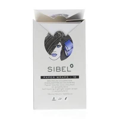 Afbeelding van Sibel Doseur Cheveux Papier Mèches 18cm x 10cm