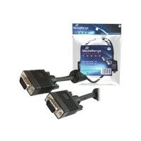 Afbeelding van MediaRange MRCS112, 15 m, VGA (D Sub), Zwart, Mannelijk/Mannelijk