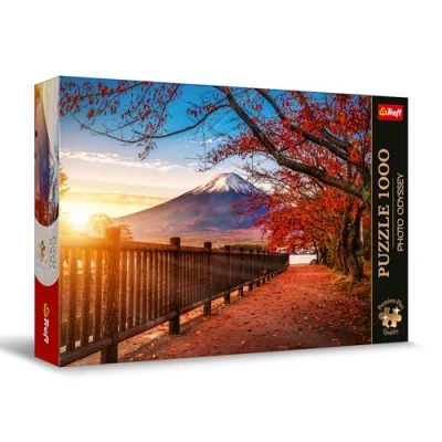 Afbeelding van Trefl Premium Plus Quality Odyssey fotopuzzel: Mount Fuji, Japan 1000 stukjes, unieke fotoserie, perfect op elkaar afgestemde stukken, voor volwassenen en kinderen vanaf 12 jaar