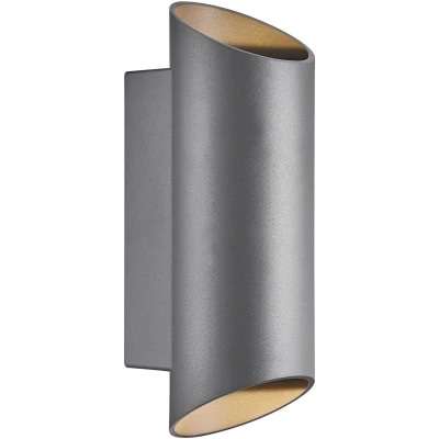 Afbeelding van Nordlux Nico Wandlamp Rond Antraciet