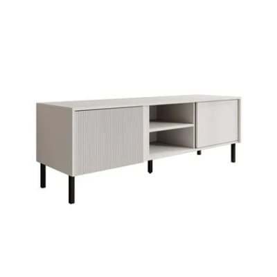 Afbeelding van Meubella TV Meubel Margareth Wit 150 cm