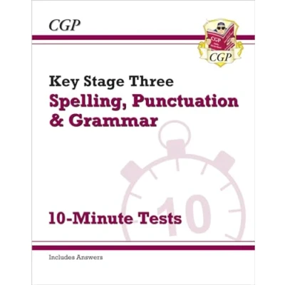 Afbeelding van New KS3 Spelling, Punctuation and Grammar 10 Minute Tests (includes answers)