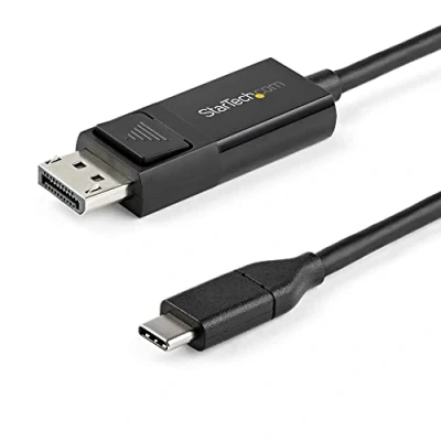 Afbeelding van Adapter USB C naar DisplayPort Startech CDP2DP2MBD Zwart