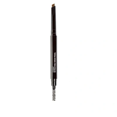 Image de Wet n Wild Ultimate Brow Retractable Pencil, Crayon à Sourcils avec Pointe Triangulaire et Bobine Intégrée pour Tailler, Brosser Estomper les Sourcils, Teinte Brun Moyen Ultra Pigmentée