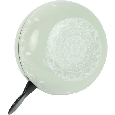 Afbeelding van Fietsbel Ding Dong Widek Mandala ø80mm frost grey