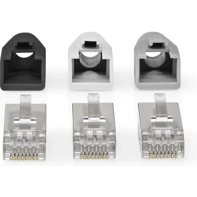 Afbeelding van Nedis RJ45 Connector CCBW89370GY Grijs