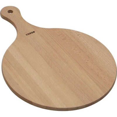 Afbeelding van Cozze Pizza Serveerplank van Bamboe met handvat 35 cm