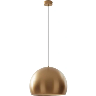 Afbeelding van Lucande Hanglampen 1licht Aluminium H: 29.7 cm messing Inclusief lichtbron