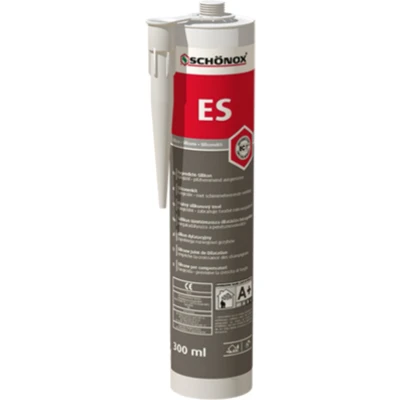 Afbeelding van Schonox es siliconenkit 300 ml, zandgrijs, koker