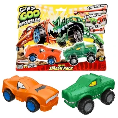 Afbeelding van Miniatuurvoertuigen Moose Toys Goo Mobiles Turbo Tyger Vs Rumbler Jaw