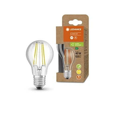 Afbeelding van LEDVANCE Ultra efficiënte LED spaarlamp, gloeilamp van glas met E27 voet, warm