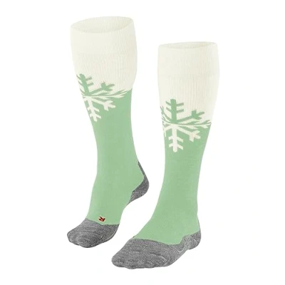 Afbeelding van SK2 Skisokken Dames Quiet Green 300 35 36 Groen Ski &amp; Snowboardsokken