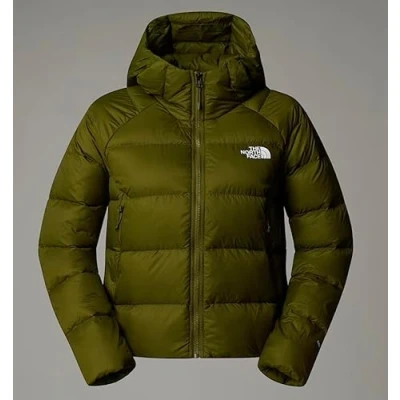 Afbeelding van The North Face Hyalite Hoodie Gewatteerde jas, Dames, Maat: XS, Forest olive