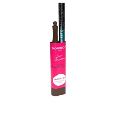 Afbeelding van Bourjois Make up Pack Liner Kwast, Contour Clubing Gift 2 BRUN IMPRESSIONIST, 48 ATOMIC ZWART 1,2 g