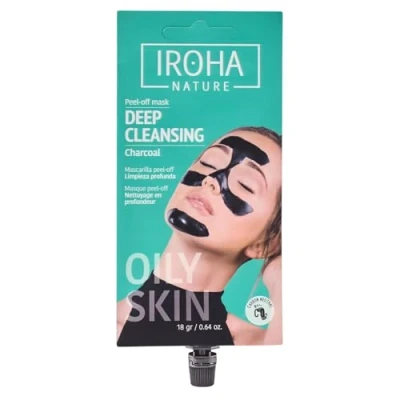 Afbeelding van Zuiverend Masker Detox Charcoal Black Iroha