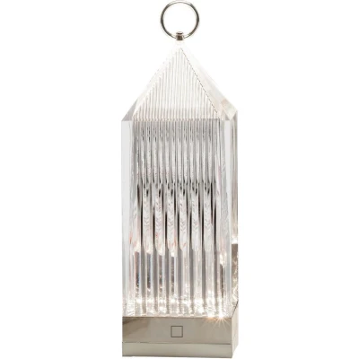 Afbeelding van Kartell Lantern Tafellamp LED 31 X 9,5 Cm Transparant