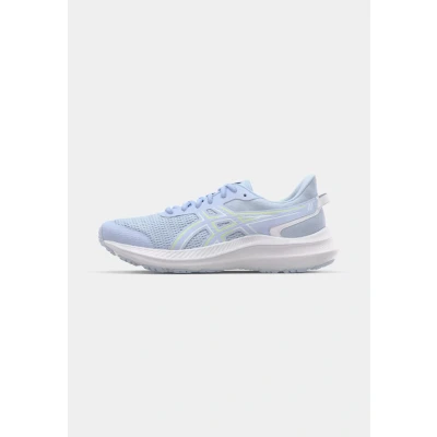 Afbeelding van Asics JOLT 5 Hardloopschoenen voor op de weg, Dames, Maat: 37, Blue fade/lucid yellow Textiel/ synthetisch