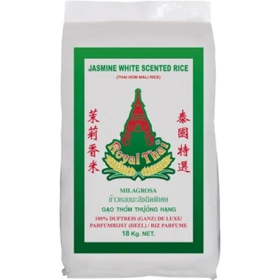Afbeelding van ROYAL THAI RICE Rijst Jasmijngeurende rijst, 18 kg