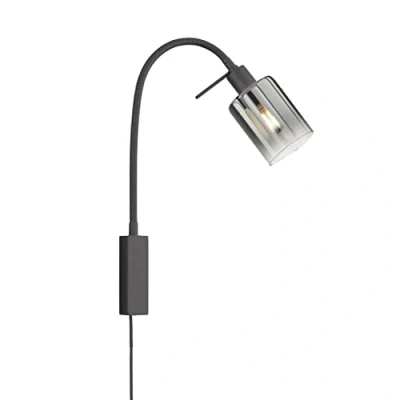 Afbeelding van Wandlamp Iska met flexibele arm