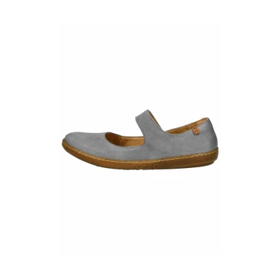 Afbeelding van El Naturalista Ballerina&#039;s, Dames, Maat: 39, Denim Nubukleer