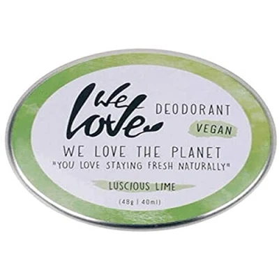 Afbeelding van We Love The Planet Natuurlijke Deodorant Creme Luscious Lime Vegan
