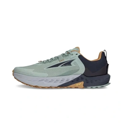 Afbeelding van Altra TIMP 5 Trail hardloopschoenen, Heren, Maat: 45, Green/gray Textiel/ synthetisch