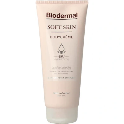 Afbeelding van Biodermal Soft Skin Bodycrème Verbetert de natuurlijke zachtheid van jouw huid, dankzij het Triple Moist Complex voor 48 uur intensieve hydratatie 200ml