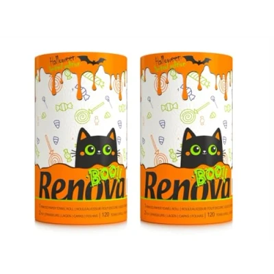 Afbeelding van Renova Halloween Edition 1R papieren handdoek