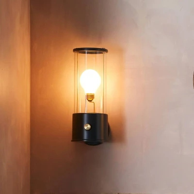 Afbeelding van Tala wandlamp Muse Portable, LED lamp E27, zwart