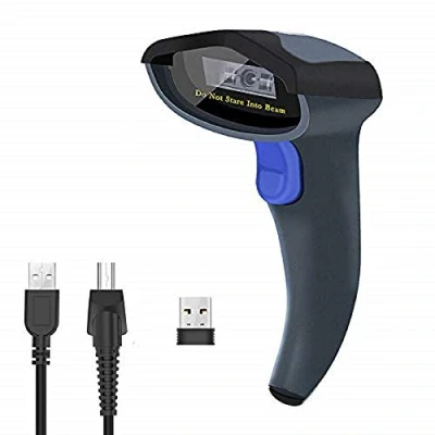 Afbeelding van NETUM bluetooth barcodelezer draadloze handdouche USB CCD barcode scanner 2.0 compatibel met Windows, Android 4.0 en 4.1 iOS werkt Linux Mac W6 X smartphone