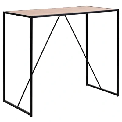 Afbeelding van Bartafel Seaford wilde eik/zwart
