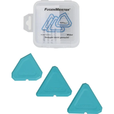 Afbeelding van Fugenmeister Joint smoother TripleFix Winkel Set 3 stuks