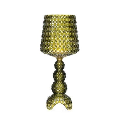 Afbeelding van Kartell Mini Kabuki Tafellamp Groen Pot Interieur