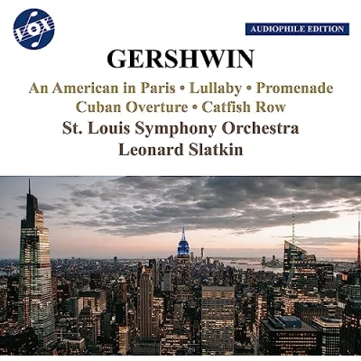 Afbeelding van St. Louis Symphony Orchestra, Leonard Slatkin Gershwin: Orchestral Works (CD)