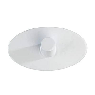 Afbeelding van Wenko Wandhaak Zelfklevend Piceno 3,6 X 6,5 2,8 Cm Rvs Wit