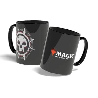 Afbeelding van Konix Magic: the Gathering Black Mana Mug (320ml)