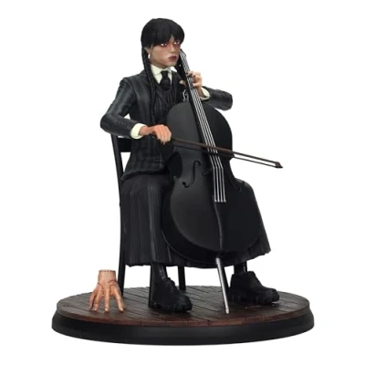 Afbeelding van Wednesday PVC Statue Cello 20 cm