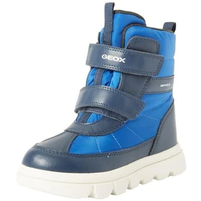 Afbeelding van Geox Willaboom BOY AB Snowboots voor kinderen, Maat: 34, Royal/navy Imitatieleer/ textiel