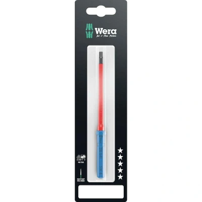Afbeelding van Wera Kraftform Kompakt VDE 64 i 4,0 x 157 mm TIE SB Elektronica Inbus Verwisselbare kling 4.0