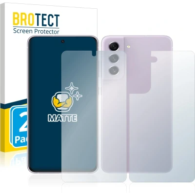 Afbeelding van BROTECT Screenprotector voor Samsung Galaxy S21 FE 5G (Voor+Achter) Folie Beschermfolie matte (2 Stuks)