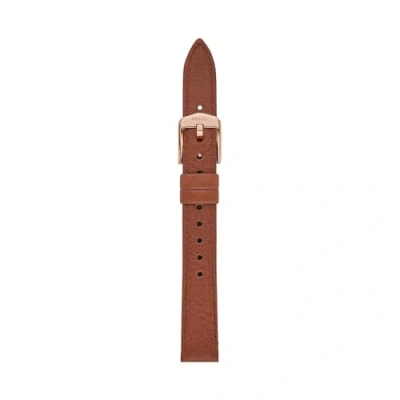 Afbeelding van Fossil dames Horlogeband van leer S141213 in de kleur Cognac