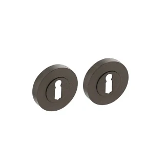Afbeelding van Sleutelrozet Intersteel (Zamak, Antraciet, Set)