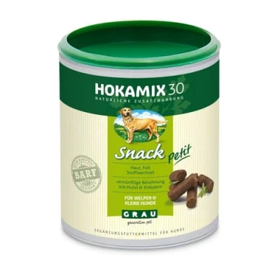 Afbeelding van 2x400g GRAU Hokamix 30 Snack Petit Aanvullende Voeding voor Honden