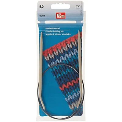 Afbeelding van Prym 211292 aluminium rondbreinaald 60 cm 5 mm grijs