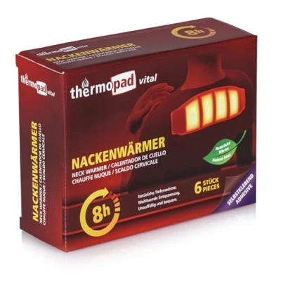 Afbeelding van Thermopad Nekverwarmer Enkel Gebruik 8 uur warmte