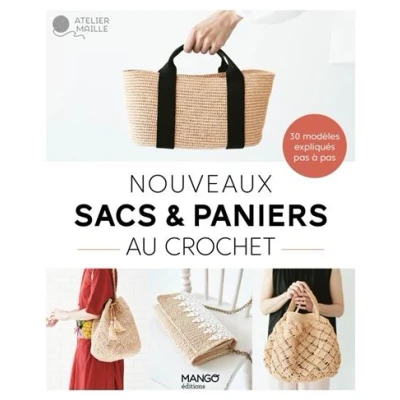 Image de Nouveaux sacs et paniers au crochet